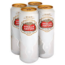 Stella Artois Cans 
