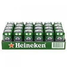 Heineken (Dutch) 24 x 33cl can, fresh stock