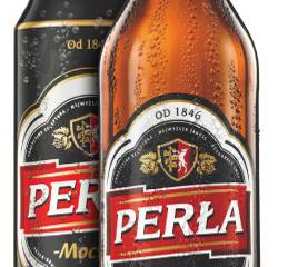 Perla Strong can 0,5 l and bottle 0,5 l