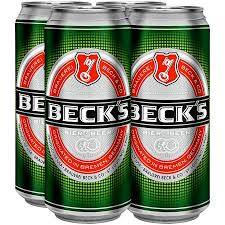 Becks 500ml cans