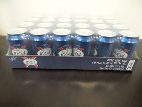 Kronenbourg 1664 Export 24x33cl Cans 5%