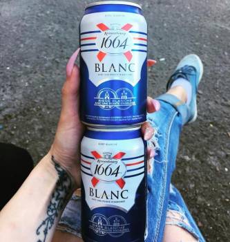 Kronenbourg 1664 Blanc Beer 330ml/350ml