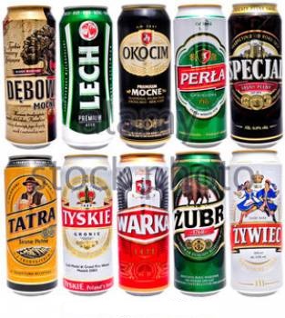 Polish beers available: full range