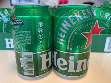 Heineken 33cl cans