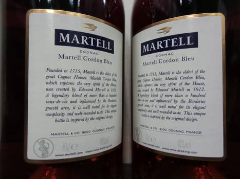 Martell Cordon Bleu 12/70/40 / Ref / Gbx / coded/ T2