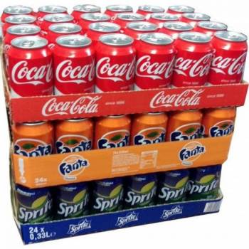 Coca Cola"Sprite & Fanta