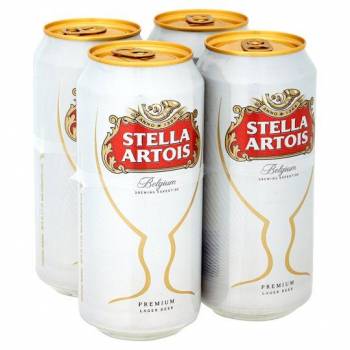 STELLA 4X6X440ML CANS 4.5%