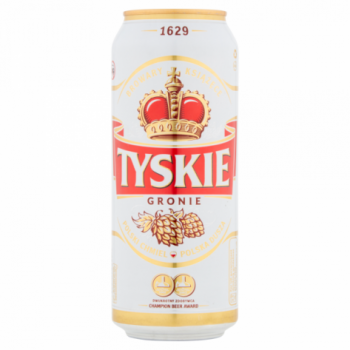 Tyskie 50cl cans 5.2%