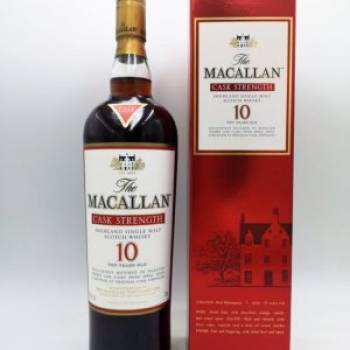 Macallan 10 Year Old Cask Strength (1 litre)