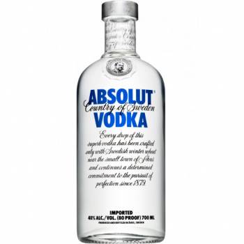 ABSOLUT VODKA 70CL