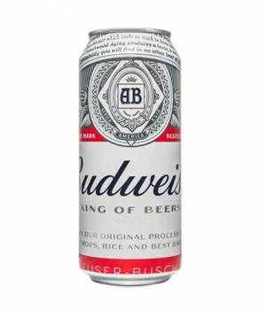 BUDWEISER 50CL CANS