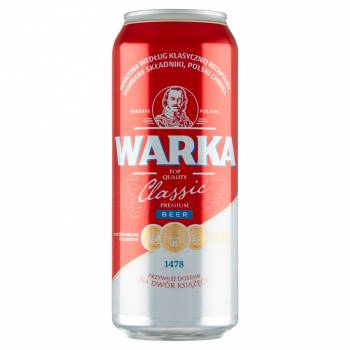 WARKA 50CL CANS REQUIRED - MM COMMODITIES
