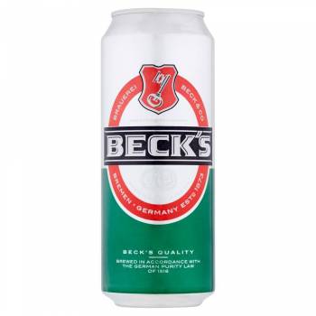BECKS 50CL CANS REQUIRED - MM COMMODITIES