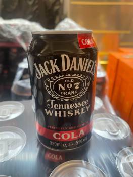 Jack Daniel cola 33cl cans
