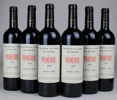 2018 Château La Fleur du Mayne - Pomerol - 6 Bottles (0.75L)     (+32 460 248 729)