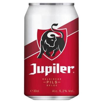 Jupiler cold grip beer cans 33cl x 24