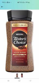 Taster's Choice coffee