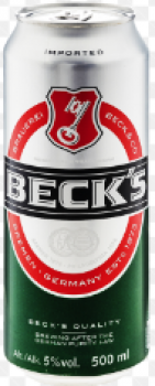 Becks 24x500ml can