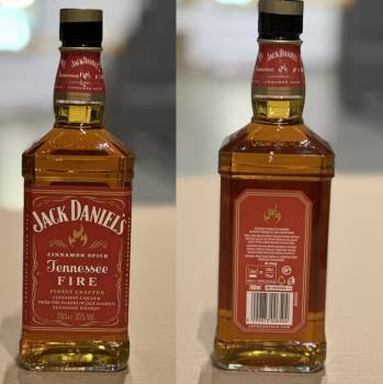 jack Daniels fire 70cl and jack Daniels apple 70cl