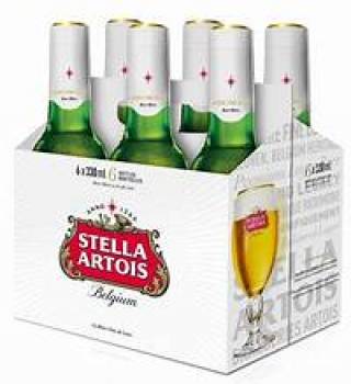 Stella 4x6x33cl bottle