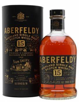 SELLING> ABERFELDY 15YO LIMITED EDITION NAPA VALLEY RED WINE CASK