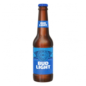Bud Light 6 x 4 x 300ml 3.4% Bottle(NEW ABV)2016cs Newcorp T1@£9.70 IEFW T1@£9.62 cnf Riga@10.12