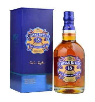 SELLING> CHIVAS REGAL 18YO 75CL WITH GBX