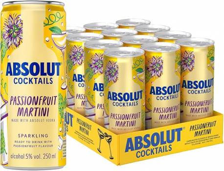 Absolut Passionfruit Martini 12/25cl 5,0%