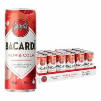 Bacardi & Cola 24/25cl 5,0%
