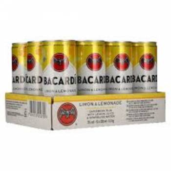Bacardi Limon Lemonade 12/25cl 5,0%