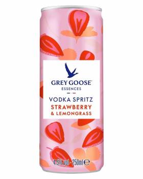 Grey Goose Strawberry & Lemongrass (12x250ml)