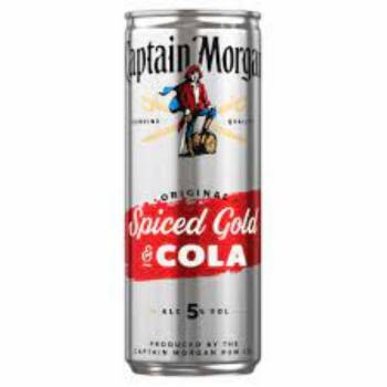 Captain Morgan Spiced & Cola (12x250ml)