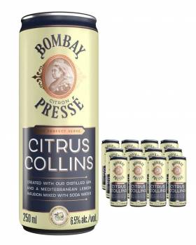 Bombay Citrus Collins (12x250ml)