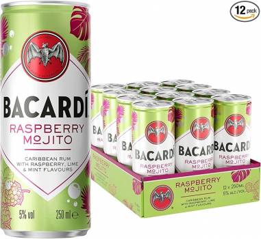 Bacardi Raspberry Mojito (12x250ml)