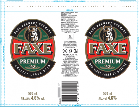 Faxe and Faxe premium