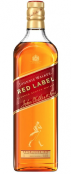 Johnnie Walker Red Label Blended Scotch Whisky, 1L