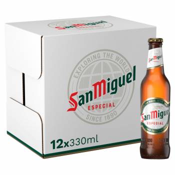 San Miguel 12 x 330ml 5% @ £4.83 (VALID  TILL SEPTEMBER ONLY)