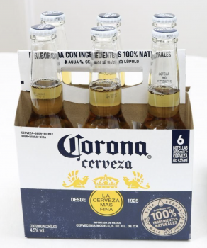 Corona Cerveza 35.5 cl Bottle - 4x6 - origin Mexico