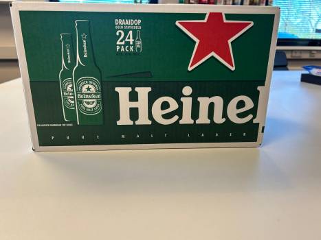 Heineken 25 cl Bottle twist off - 1x24 and 2x12 - Dutch origin