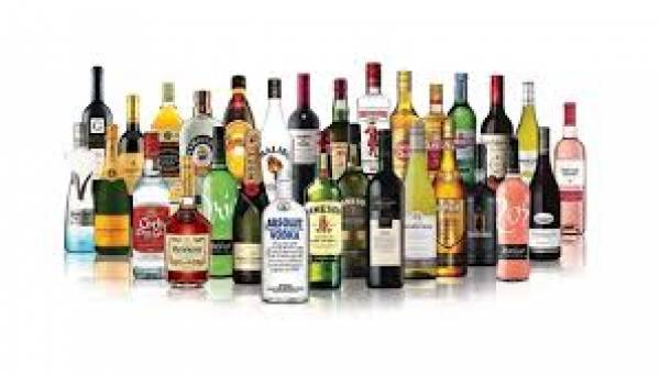Jameson, Chivas, Bushmills, Beefeater, Moet, Dom Perignon