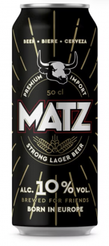 Matz Stong Lager 10% - 50 cl can - 1x24