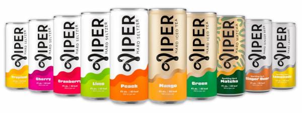 Viper Hard Seltzer 25cl cans