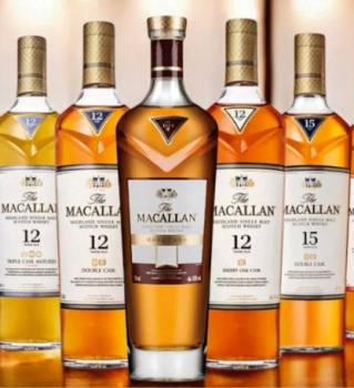 Macallan 12 Double cask ,sherry cask,15 double cask