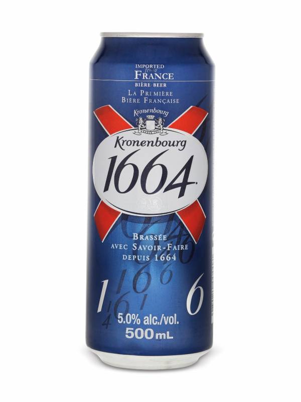 Kronenbourg 1664 can 500 ml
