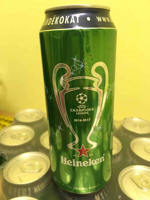 Heineken 24x 50cl cans (HU origin/ text)