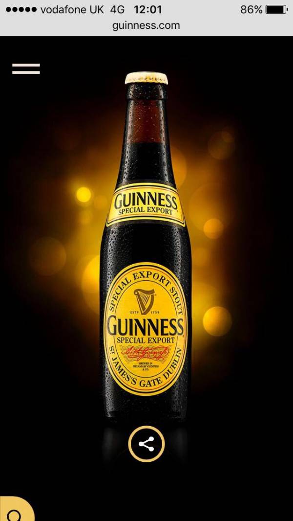 Guinness Special Export 8% Bottles