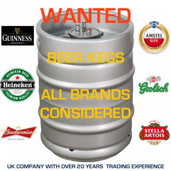WANTED - All Beer Kegs UB ** GUINNESS