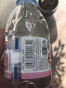 Evian 50cl PET bottle