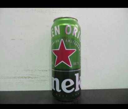 Heineken 50cl cans.