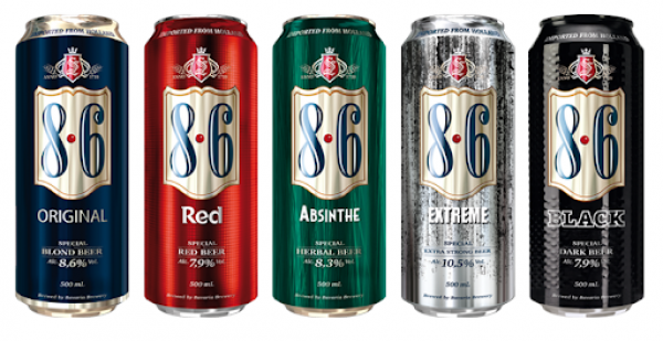 Bavaria 8.6 24x50cl cans at €17.95 per case contact;Whatsapp :+447404446163